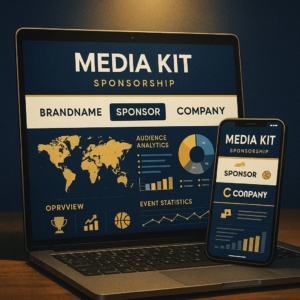 Sponsorship & Media Kit Builder